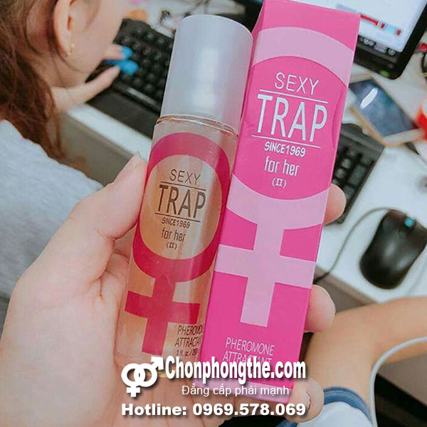 Nước hoa kích dục nam Sexy Trap For Her chính hãng