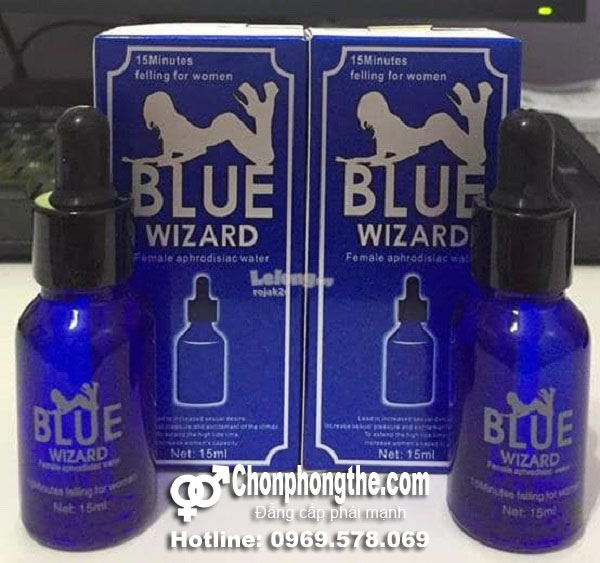 Thuốc kích dục nữ Blue Wizard chính hãng