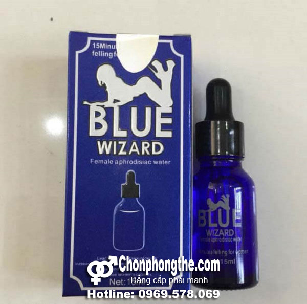 Thuốc kích dục nữ Blue Wizard cực mạnh