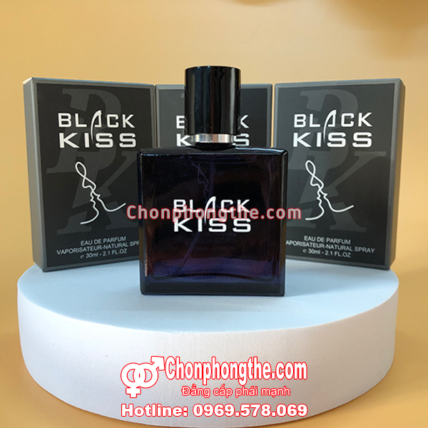 Nước hoa kích dục cho nữ Black Kiss không mùi siêu mạnh