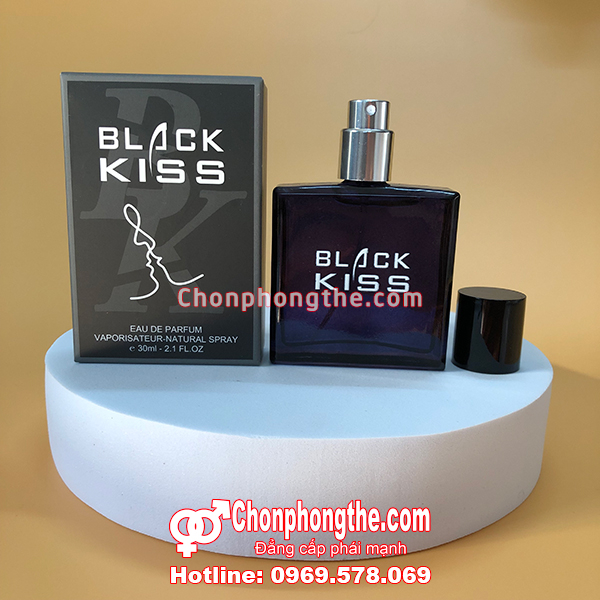 Nước hoa kích dục cho nữ Black Kiss không mùi siêu mạnh