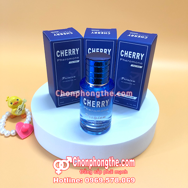 Nước hoa kích dục cho nữ Cherry Pheromone For Him không mùi