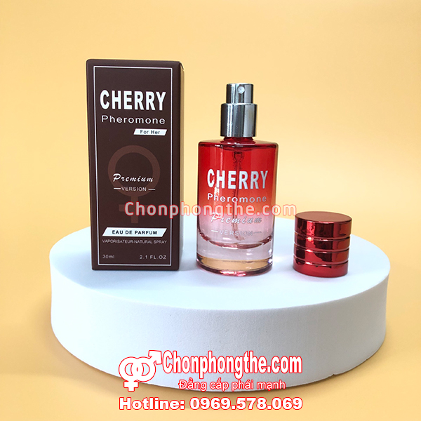 Nước hoa kích dục nam Cherry Pheromone For Her không mùi