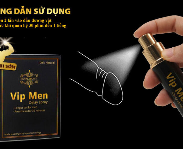 Chai xịt kéo dài thời gian quan hệ Vip Men