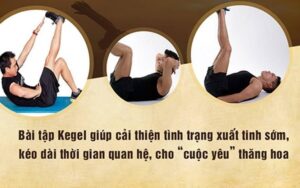 Hướng dẫn bài tập Kegel cải thiện xuất tinh sớm hiệu quả tại nhà